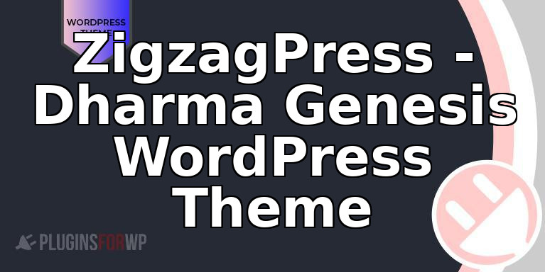 ZigzagPress – Dharma Genesis WordPress Theme