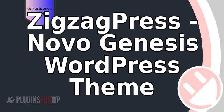 ZigzagPress – Novo Genesis WordPress Theme