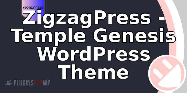 ZigzagPress – Temple Genesis WordPress Theme